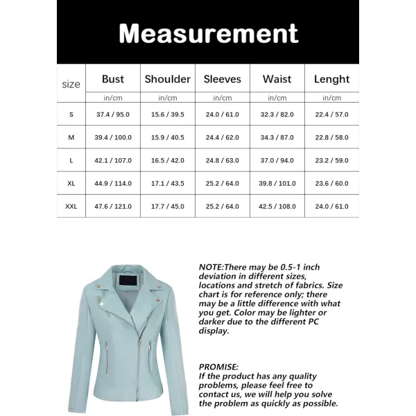 Bellivera Women Faux Leather Casual Jacket, Fall and Spring Fashion Motorcycle Bike Coat