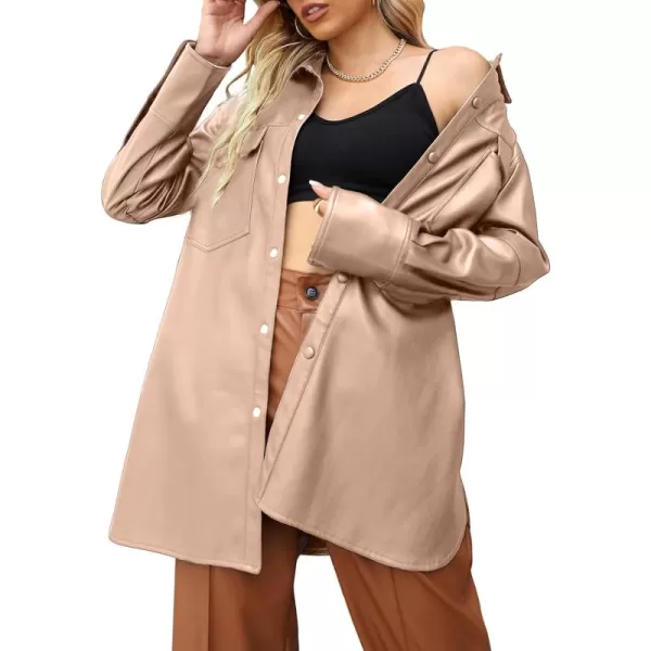 Bellivera Women Fringe Jacket Faux Leather Tassel Crop Coat Motor Biker Belt Long Sleeve Outerwear