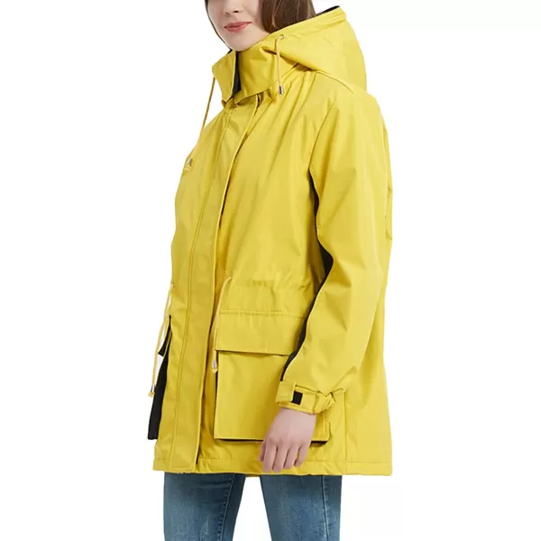 Bellivera Women Outdoor Windbreaker Ski Jacket Spring and Winter Fashion Warm Padding Snow Mountain Coat with Hood