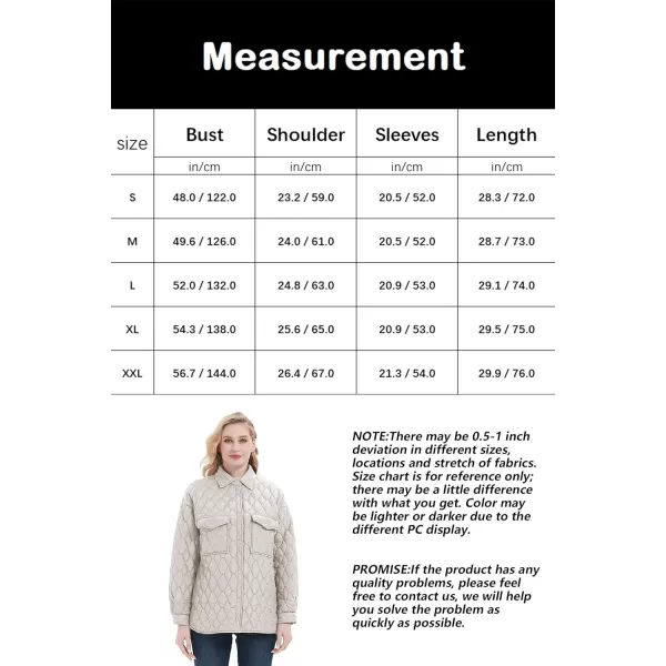 Bellivera Women Quilted Lightweight Coat Puffer Padded Spring Short Button Jacket