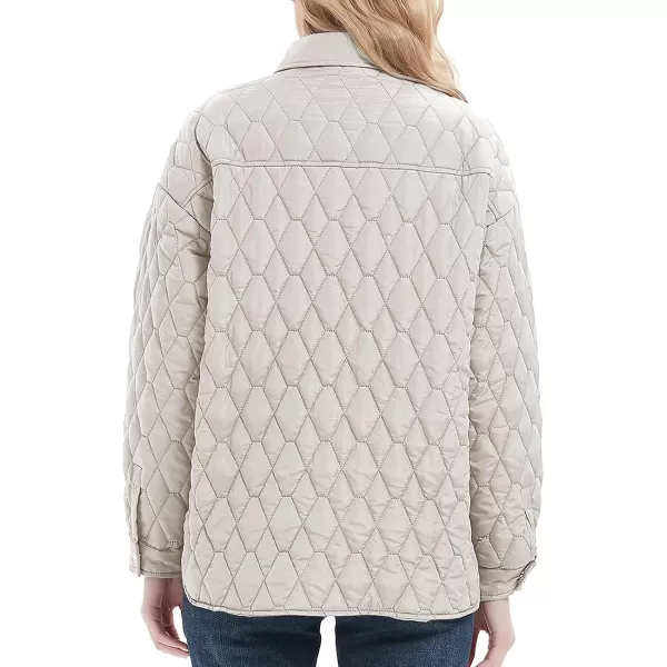 Bellivera Women Quilted Lightweight Coat Puffer Padded Spring Short Button Jacket