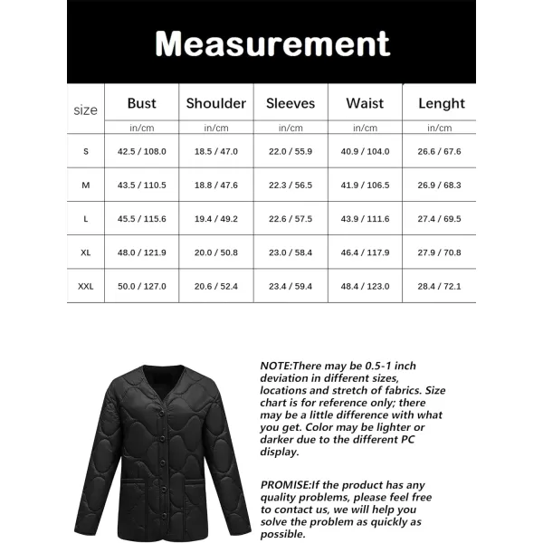 Bellivera Women Quilted Lightweight Coat Puffer Padded Spring Short Button Jacket