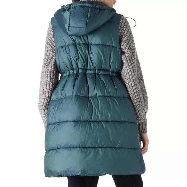 Bellivera Women Vest Quilted Lightweight Puffer Coat Sleeveless Hooded Waistcoat