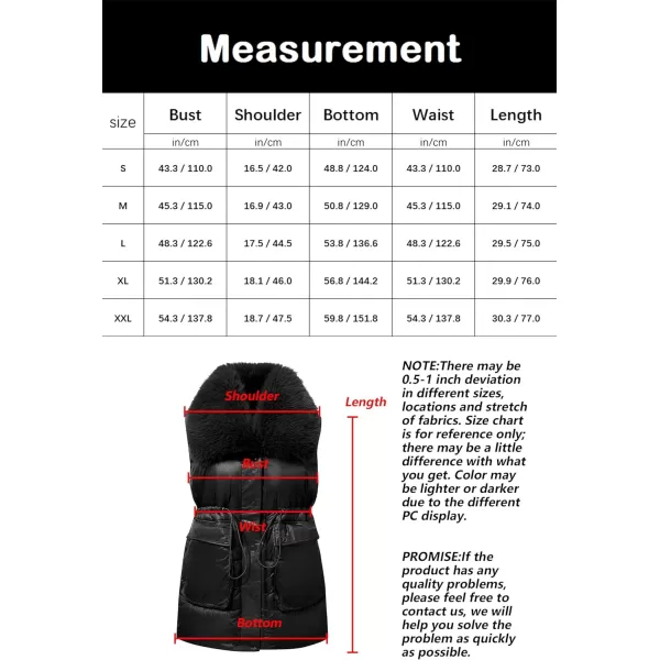 Bellivera Women Vest Quilted Lightweight Puffer Coat Sleeveless Hooded Waistcoat