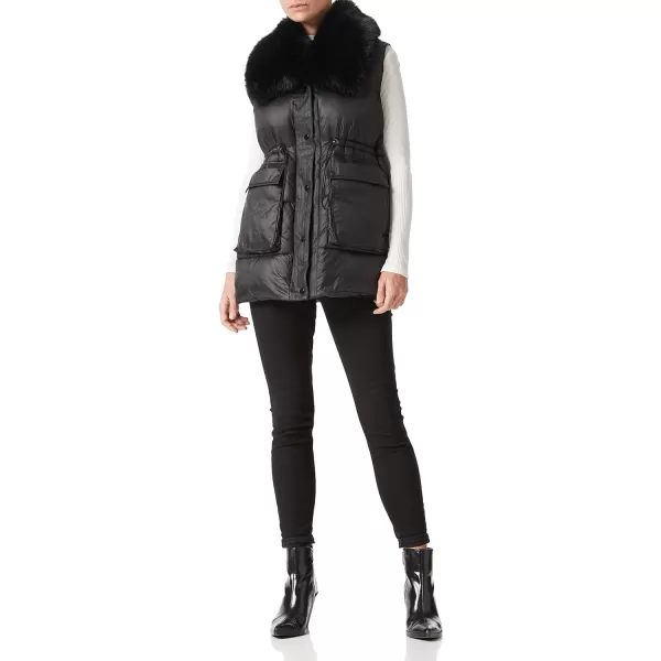 Bellivera Women Vest Quilted Lightweight Puffer Coat Sleeveless Hooded Waistcoat