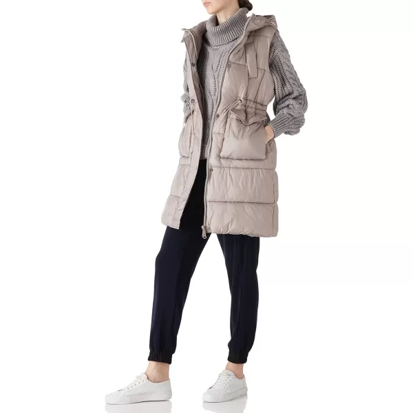 Bellivera Women Vest Quilted Lightweight Puffer Coat Sleeveless Hooded Waistcoat