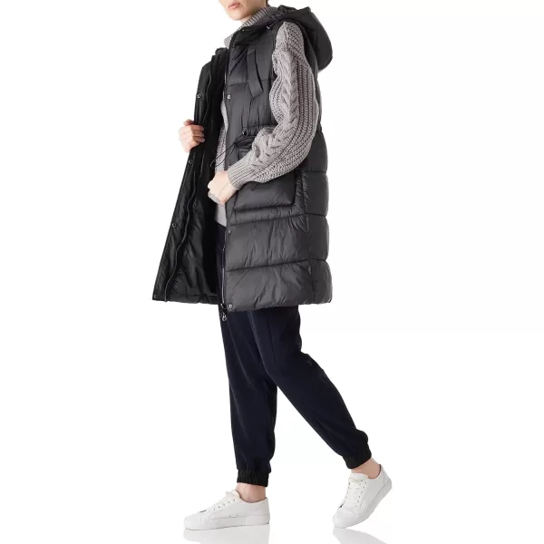 Bellivera Women Vest Quilted Lightweight Puffer Coat Sleeveless Hooded Waistcoat