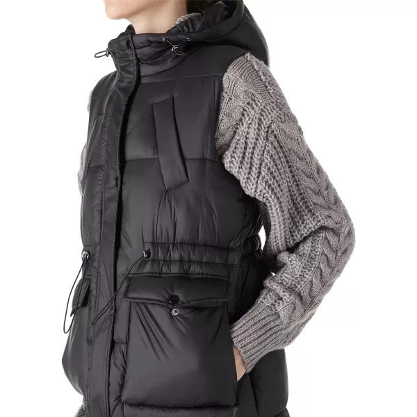 Bellivera Women Vest Quilted Lightweight Puffer Coat Sleeveless Hooded Waistcoat