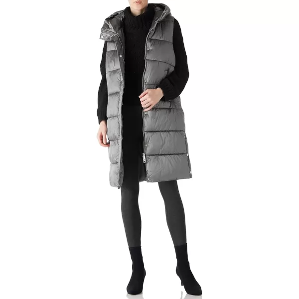 Bellivera Women Vest Quilted Lightweight Puffer Coat Sleeveless Hooded Waistcoat