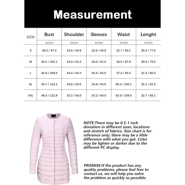 Bellivera Women's Quilted Lightweight Puffer Jacket, Winter Coats for Women Long Padded Bubble Coat