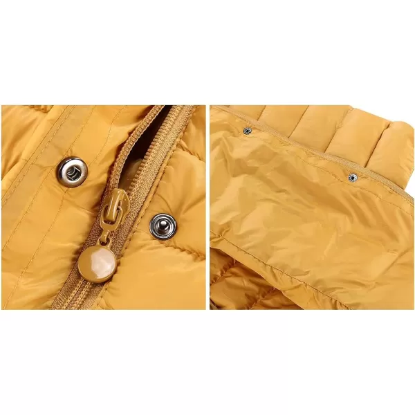 Bellivera Women's Quilted Lightweight Puffer Jacket, Winter Coats for Women Long Padded Bubble Coat