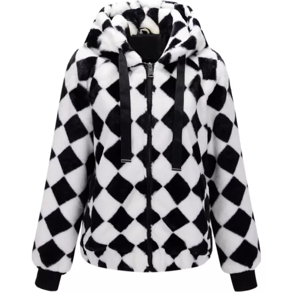 Diamond Faux Fur