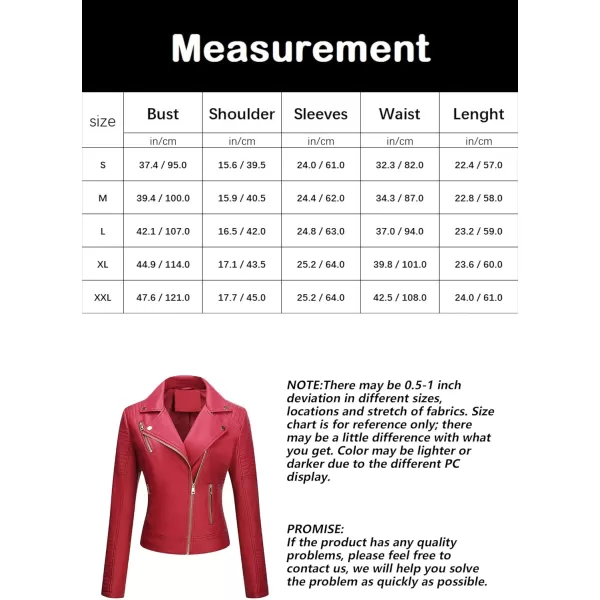 Bellivera Women Faux Leather Casual Jacket, Fall and Spring Fashion Motorcycle Bike Coat