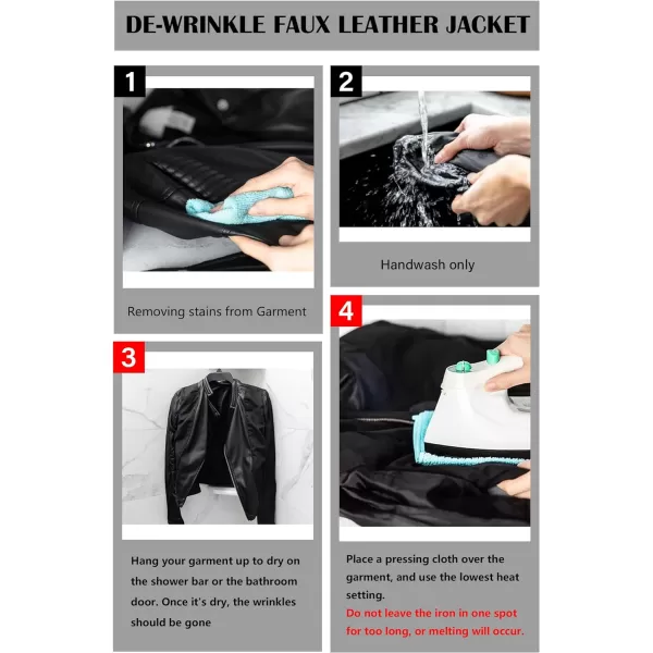 Bellivera Women Faux Leather Casual Jacket, Fall and Spring Fashion Motorcycle Bike Coat