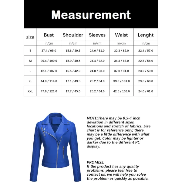 Bellivera Women Faux Leather Casual Jacket, Fall and Spring Fashion Motorcycle Bike Coat