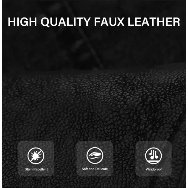 Bellivera Women Faux Leather Casual Jacket, Fall and Spring Fashion Motorcycle Bike Coat