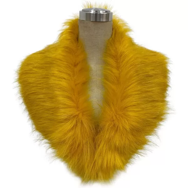 Bellivera Faux Fur Collar Women's Neck Warmer Scarf Wrap,Shawl for Winter Coat