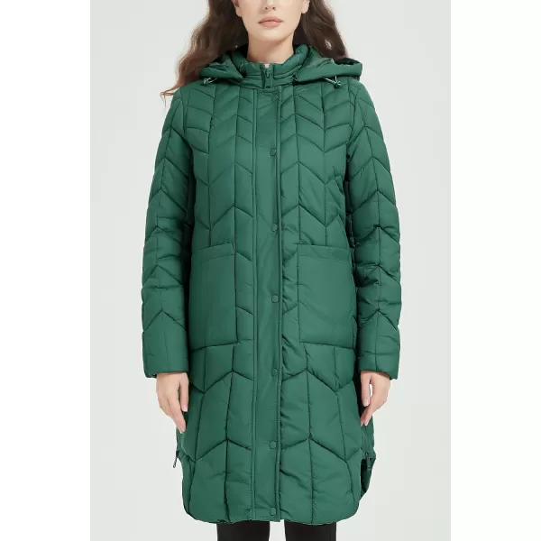 Bellivera Puffer Jacket Women,Lightweight Padding Bubble Hooded Coat with Fur Collar Warmth Outerwear