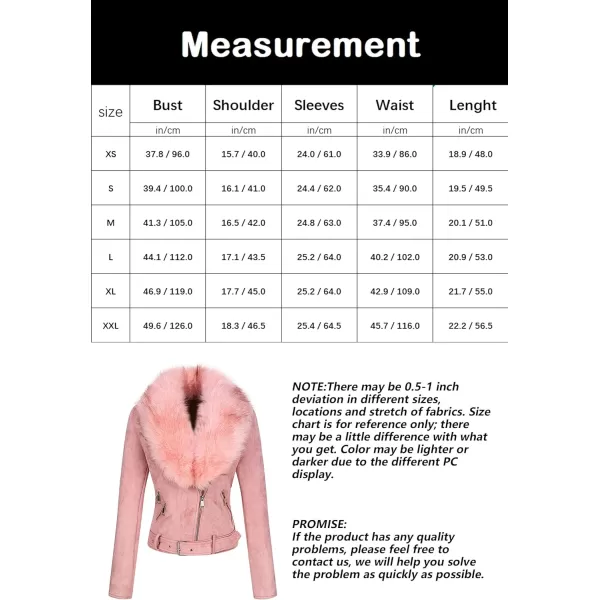 Bellivera Women Faux Suede Leather Jacket Motorcycle Biker Sherpa-Lined Coat with Detachable Fur Collar