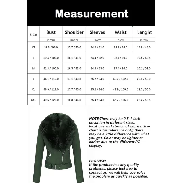 Bellivera Women Faux Suede Leather Jacket Motorcycle Biker Sherpa-Lined Coat with Detachable Fur Collar