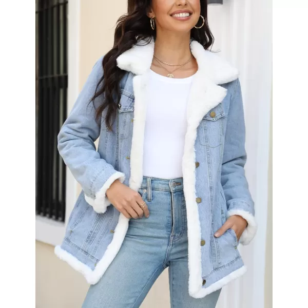 Bellivera Women Twill Parka Jacket, Winter Fashion Warm Long Hood Coat with Faux Fur Collar