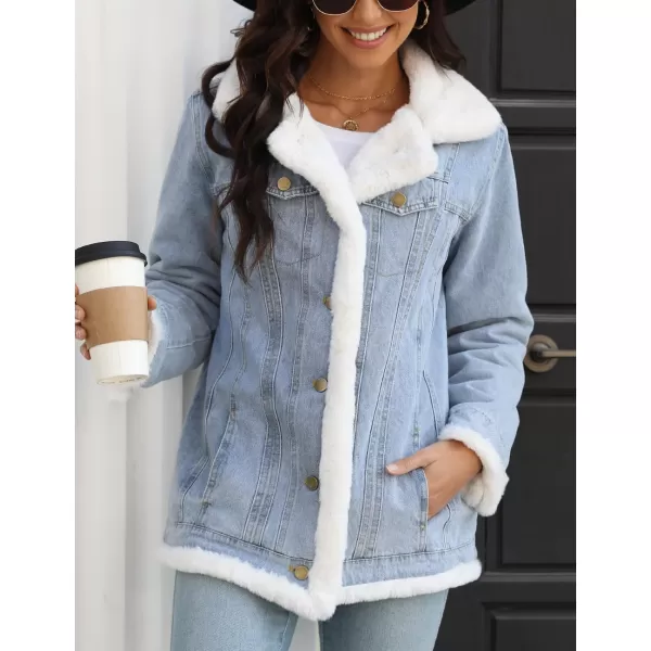 Bellivera Women Twill Parka Jacket, Winter Fashion Warm Long Hood Coat with Faux Fur Collar