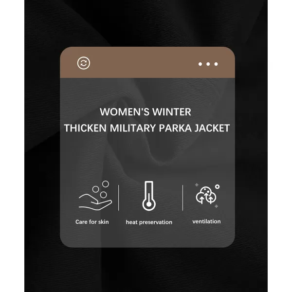 Bellivera Women Twill Parka Jacket, Winter Fashion Warm Long Hood Coat with Faux Fur Collar