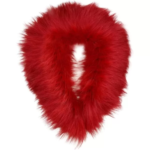 Bellivera Faux Fur Collar Women's Neck Warmer Scarf Wrap,Shawl for Winter Coat