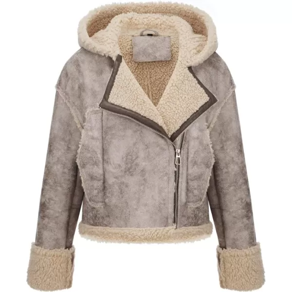 Khaki Hooded