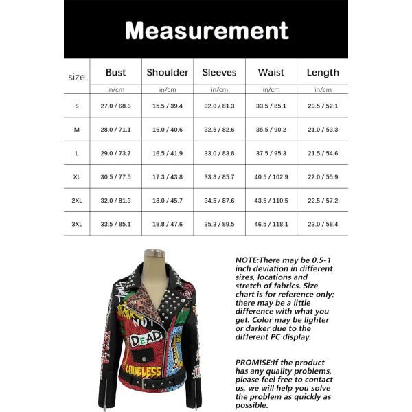 Bellivera Faux Leather Jacket for Women Studded Rivet Floral Moto Biker Short Lapel Coat