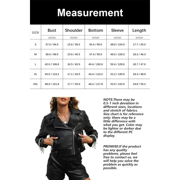 Bellivera Faux Leather Jacket for Women Studded Rivet Floral Moto Biker Short Lapel Coat