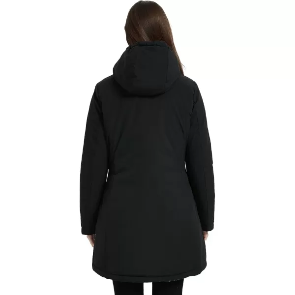 Bellivera Women Puffer Jacket Reversible Spring and Winter Fashion Warm Quilted Long Hooded Padded Bubble Coat