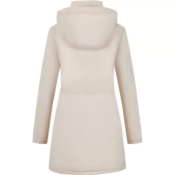 Bellivera Women Puffer Jacket Reversible Spring and Winter Fashion Warm Quilted Long Hooded Padded Bubble Coat