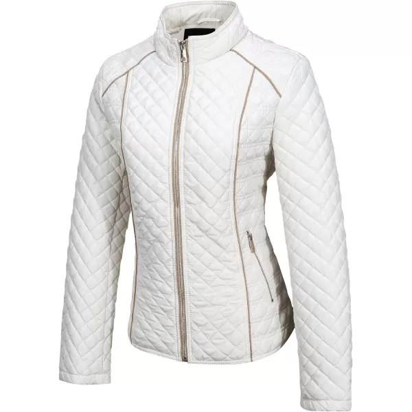 Bellivera Womens Diamond Quilted Lightweight Puffer Jacket Spring and Winter Padded Coat
