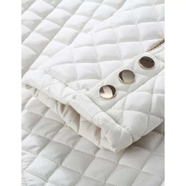 Bellivera Womens Diamond Quilted Lightweight Puffer Jacket Spring and Winter Padded Coat