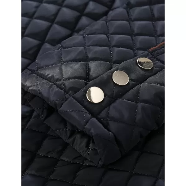 Bellivera Womens Diamond Quilted Lightweight Puffer Jacket Spring and Winter Padded Coat