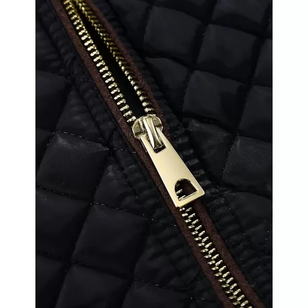 Bellivera Womens Diamond Quilted Lightweight Puffer Jacket Spring and Winter Padded Coat