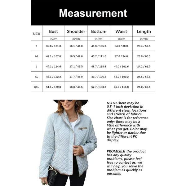 Bellivera Womens Diamond Quilted Lightweight Puffer Jacket Spring and Winter Padded Coat