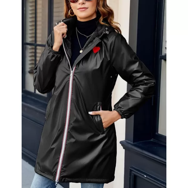 Bellivera Womens Lightweight Puffer Jacket, Winter Coats for Women Warm Quilted Bubble Padded Hood Coat with Faux Fur Collar