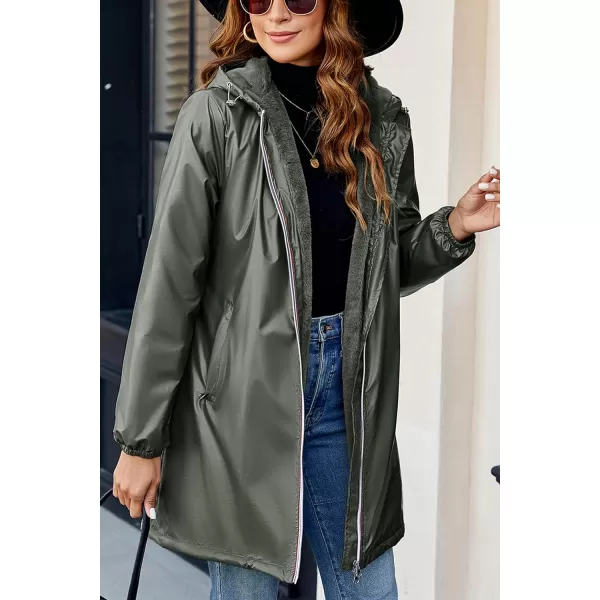 Bellivera Womens Lightweight Puffer Jacket, Winter Coats for Women Warm Quilted Bubble Padded Hood Coat with Faux Fur Collar