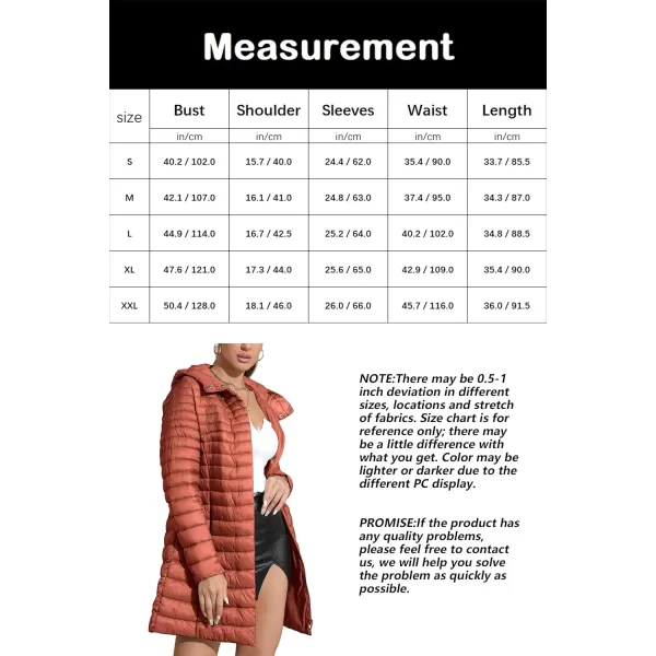 Bellivera Women's Quilted Lightweight Puffer Jacket, Winter Coats for Women Long Padded Bubble Coat