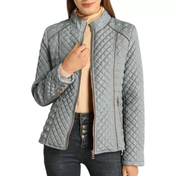Bellivera Womens Diamond Quilted Lightweight Puffer Jacket Spring and Winter Padded Coat