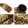 imageBellivera Women Double Sided Faux Fur Jacket Spring and Winter Fashion Reversible Hood Puffer Coat with Fur CollarLeopard
