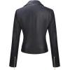 imageBellivera Womens Faux Leather Casual Jacket 2025 Spring Trendy Motorcycle Outfits Lightweight Classic CoatBlack