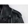 imageBellivera Womens Faux Leather Casual Jacket 2025 Spring Trendy Motorcycle Outfits Lightweight Classic CoatBlack Candy