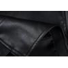 imageBellivera Womens Faux Leather Casual Jacket 2025 Spring Trendy Motorcycle Outfits Lightweight Classic CoatBlack Candy
