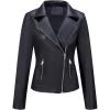 Black Biker Coat