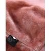 imageBellivera Women Faux Leather Suede Jacket Moto Biker Coat SherpaLined Overcoat with Removable BeltPink