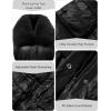imageBellivera Womens Faux Fur Vest Sherpa Fleece Gilet Sleeveless Casual Hooded Jacket Shearling Warm Fluffy CoatBlack Collar