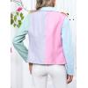 imageBellivera Womens Faux Leather Jacket Studded Rivet Casual Short Moto Biker Stand Collar CoatMulticolor Jacket